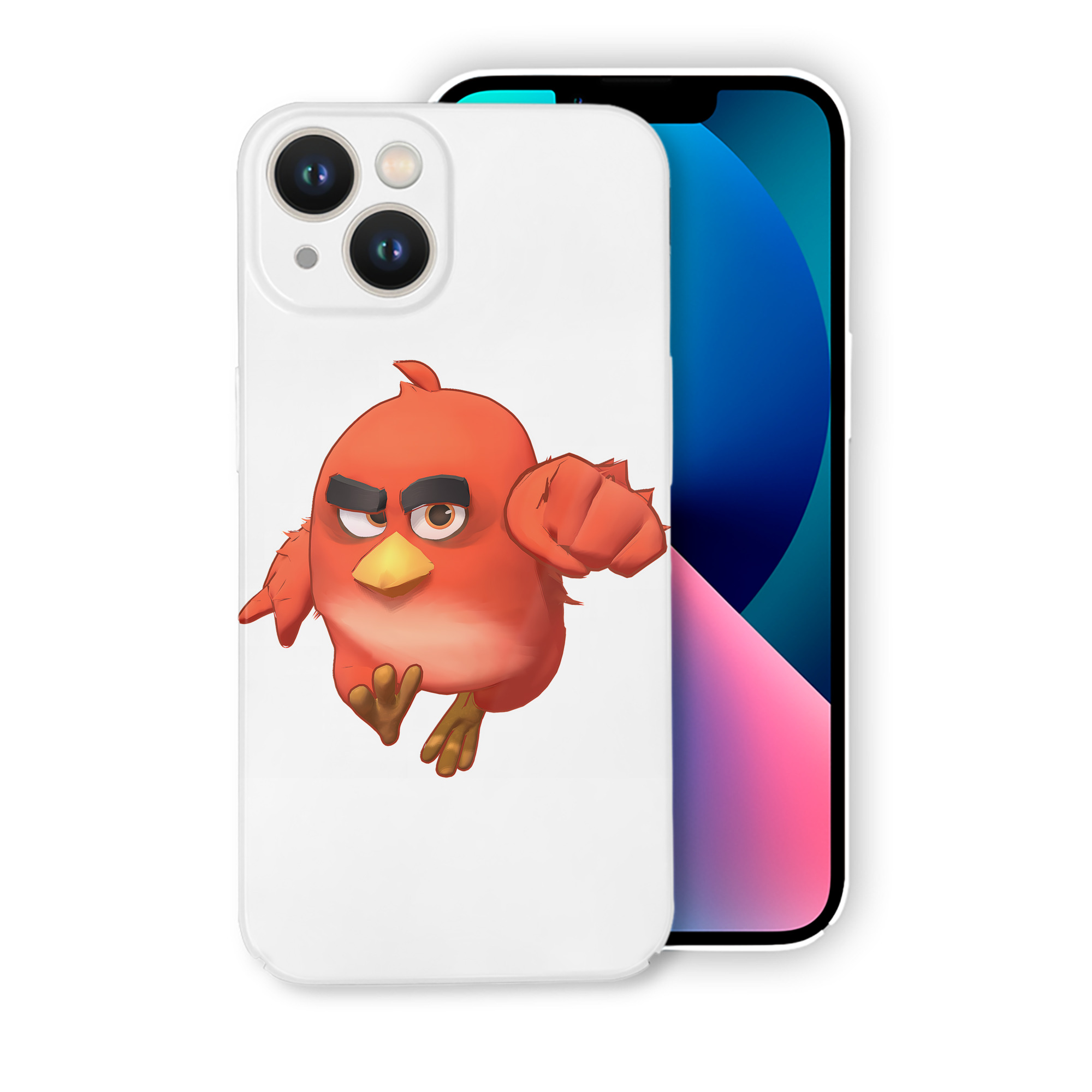 （画像用） Angry Birds アングリーバード 【iPhone 14シリーズ対応】ハードケース